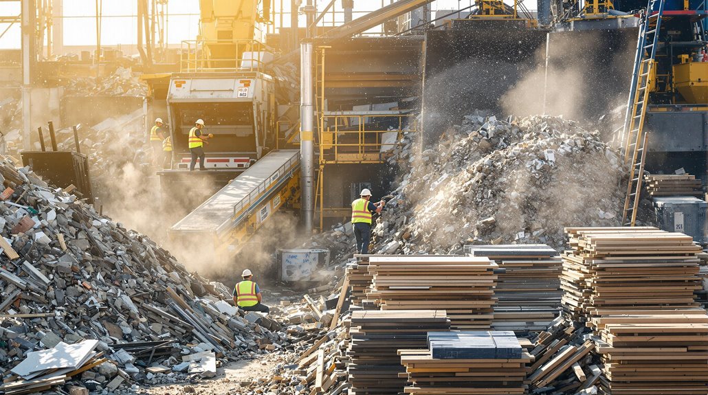 debris transformation into resources
