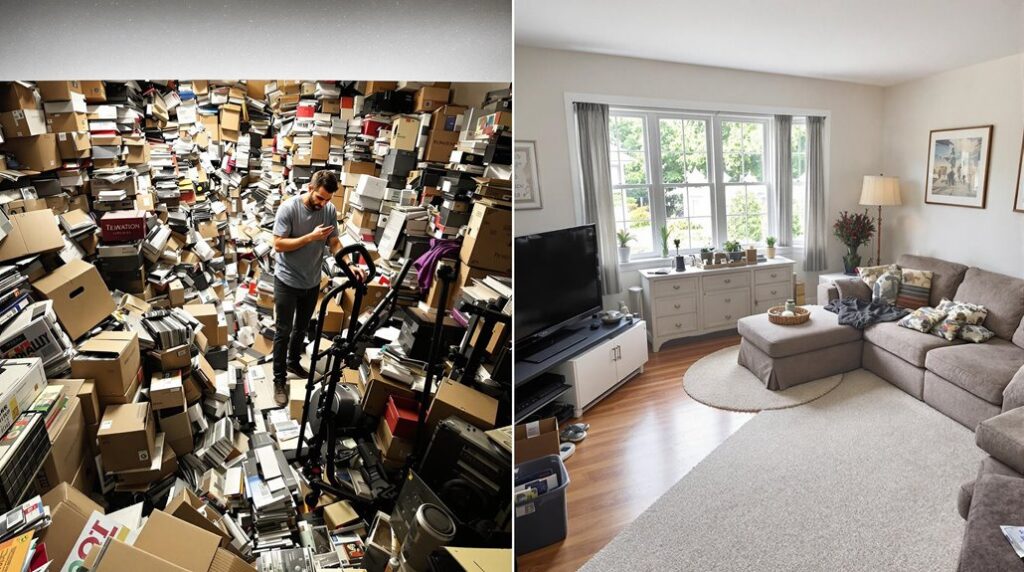 declutter for time savings