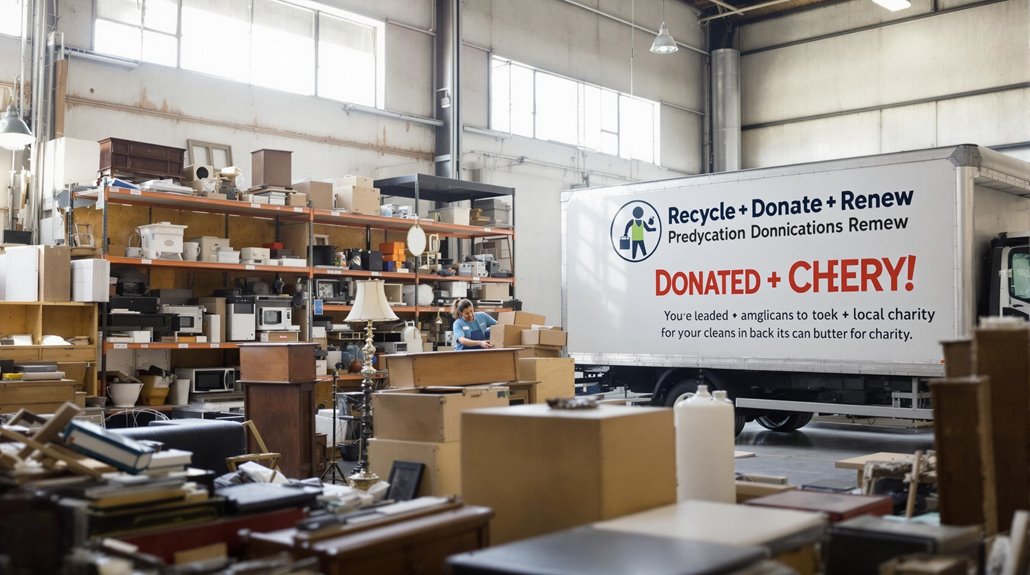 donation enhanced waste efficiency